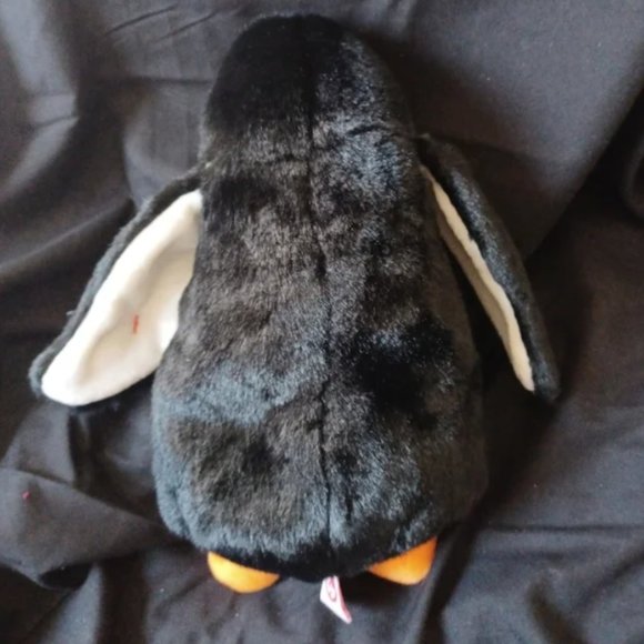 Ty Large Plush Beanie Buddy tylon Waddle the Penguin rare vintage 1998 - Picture 6 of 9